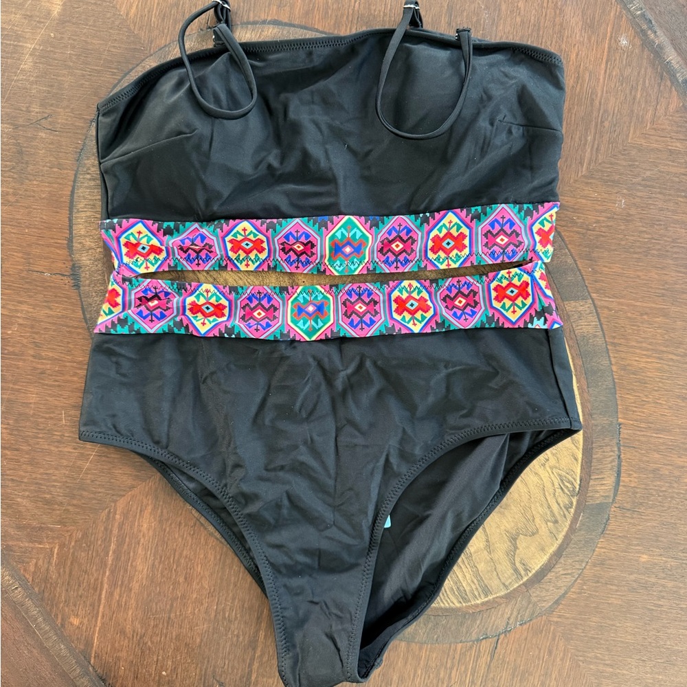 Geometric Band Design Bikini